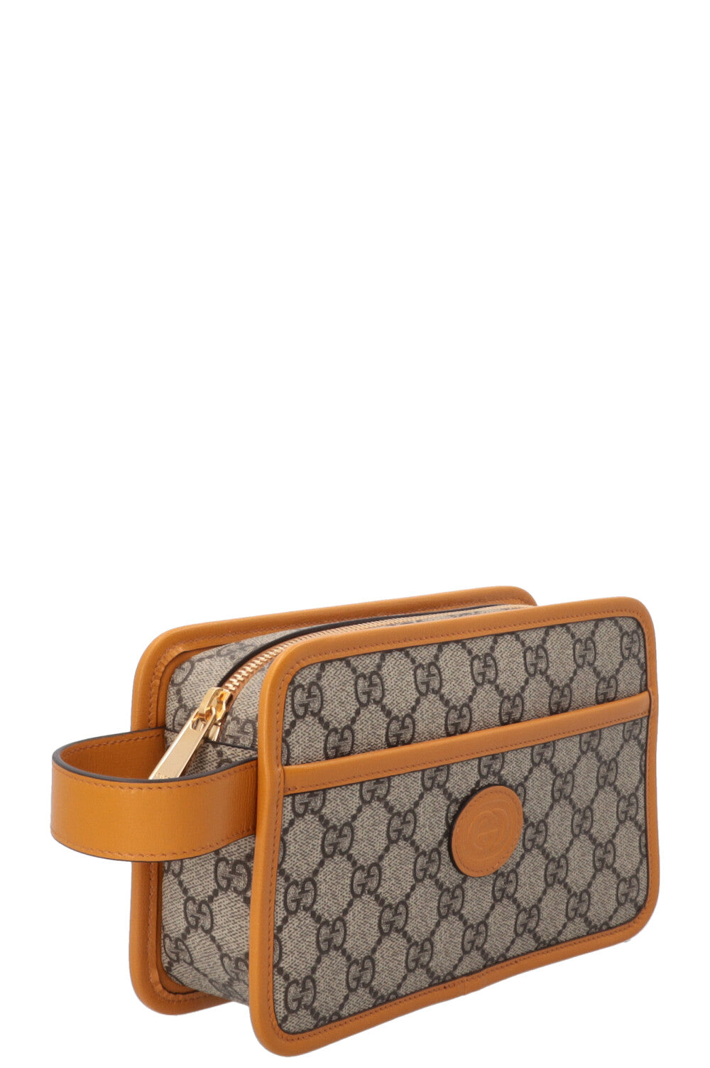 GUCCI Cosmetic Pouch Canvas GG Supreme