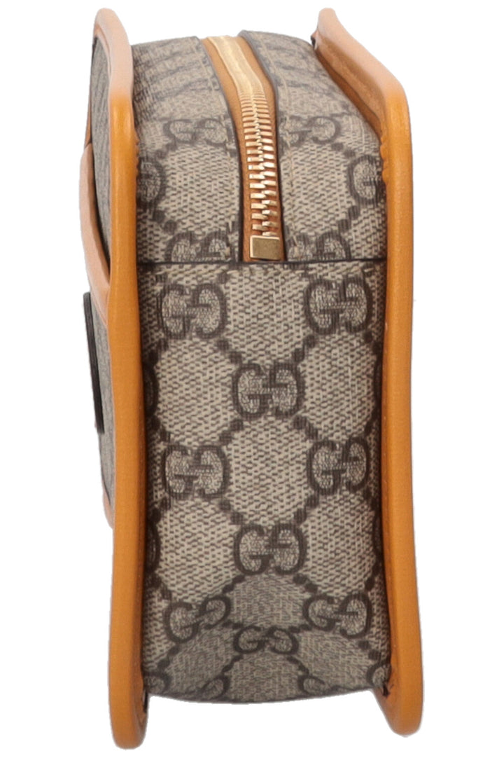 GUCCI Cosmetic Pouch Canvas GG Supreme