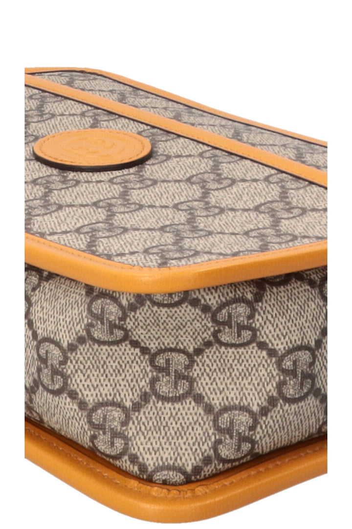 GUCCI Cosmetic Pouch Canvas GG Supreme