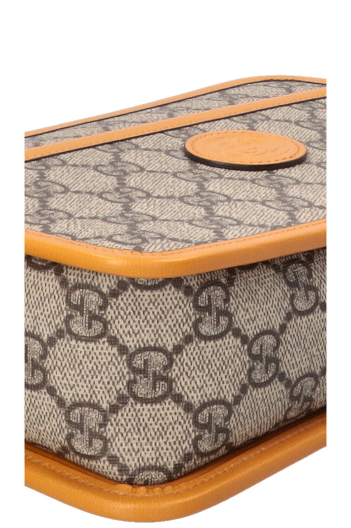 GUCCI Cosmetic Pouch Canvas GG Supreme