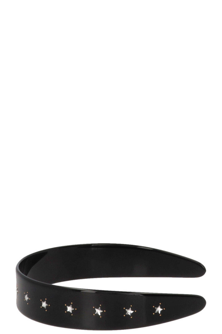 GUCCI Crystal Headband Black