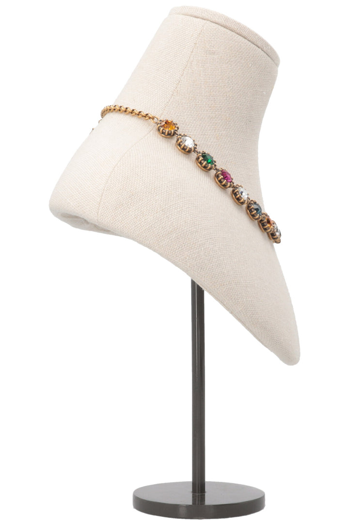 GUCCI Crystal Necklace Multicolor
