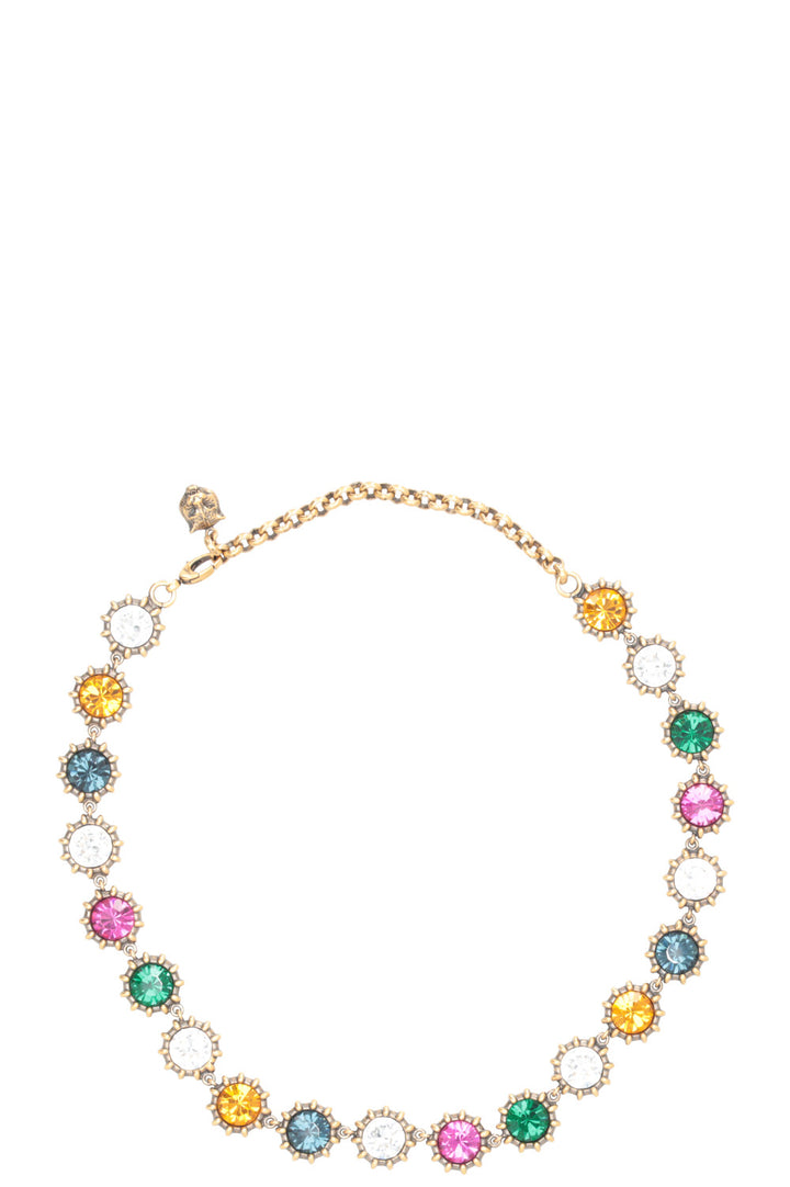 GUCCI Crystal Necklace Multicolor