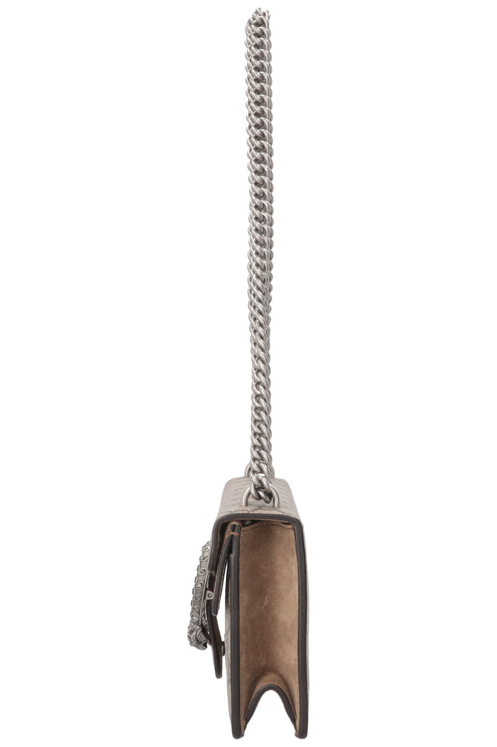 GUCCI Dionysus Bag Small Supreme Canvas Beige