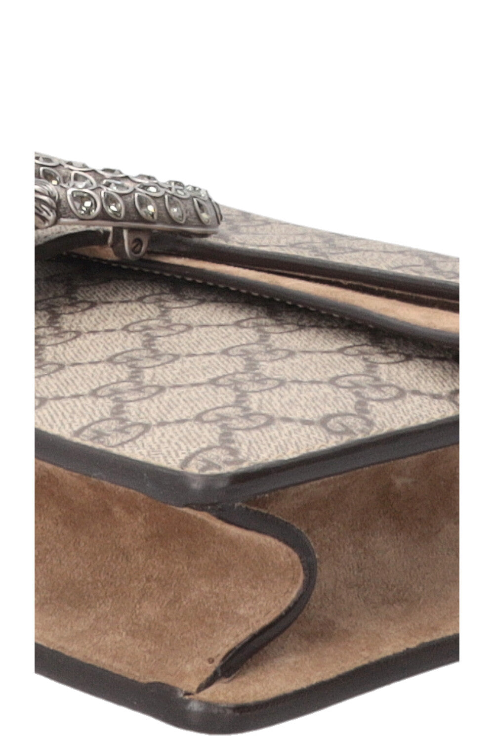 GUCCI Dionysus Bag Small Supreme Canvas Beige