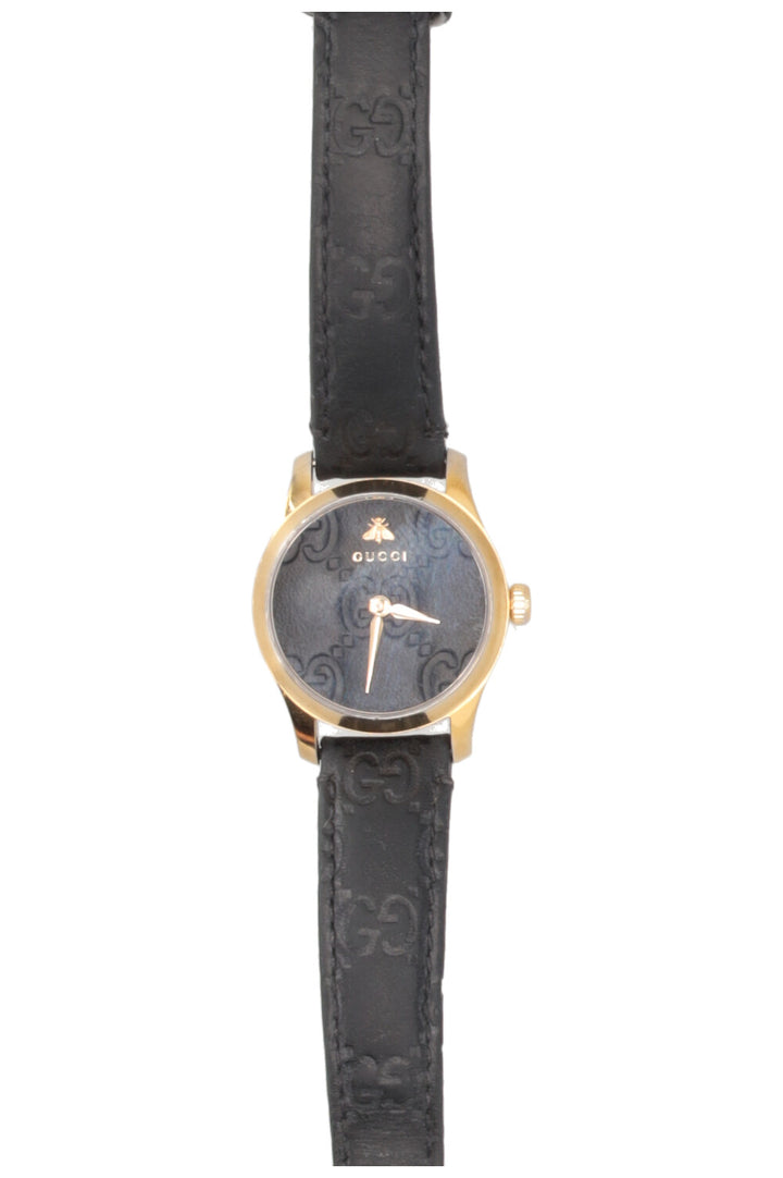 GUCCI G-Timeless Watch S Black Gold