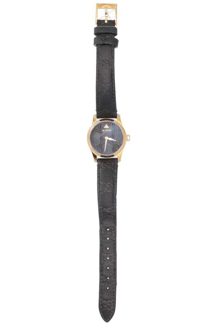 GUCCI G-Timeless Watch S Black Gold