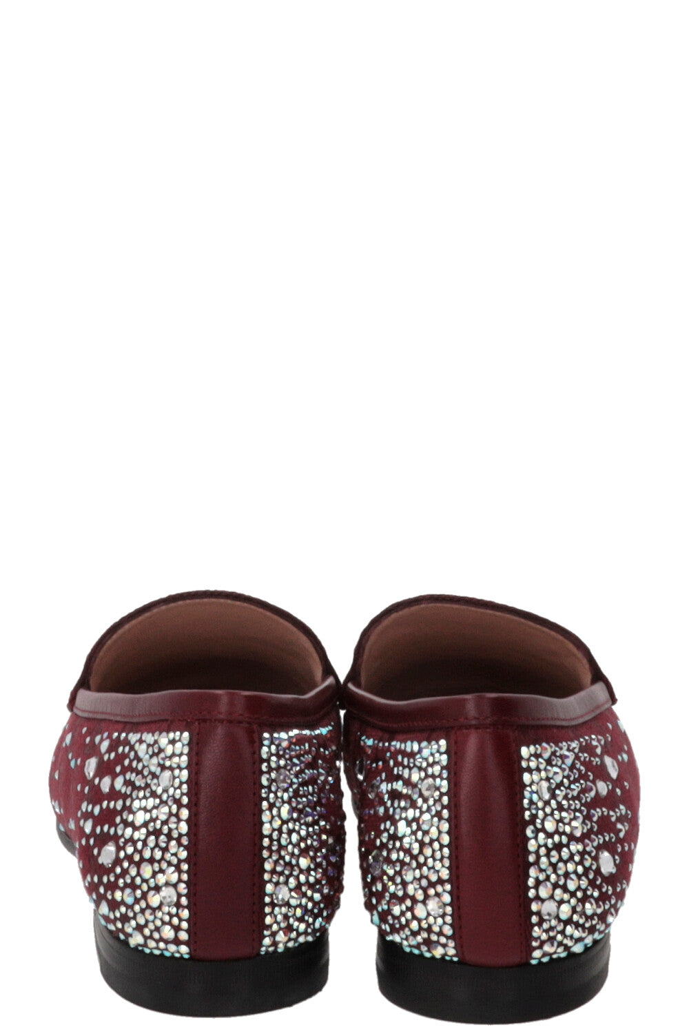 GUCCI GG Crystal Jordaan Canvas Bordeaux
