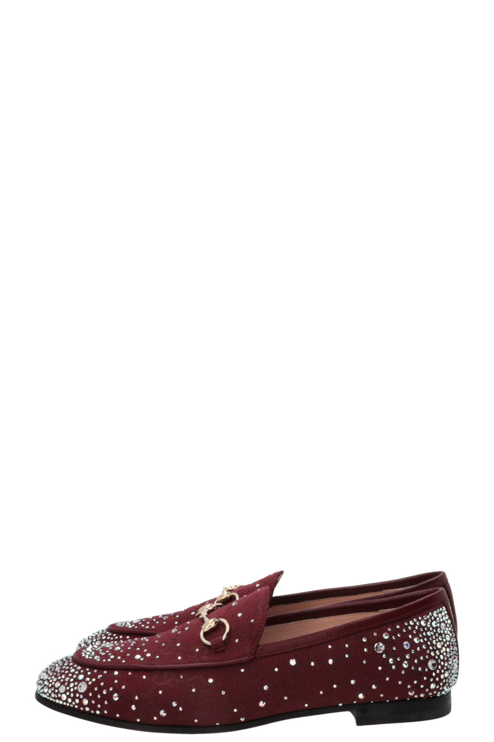 GUCCI GG Crystal Jordaan Canvas Bordeaux