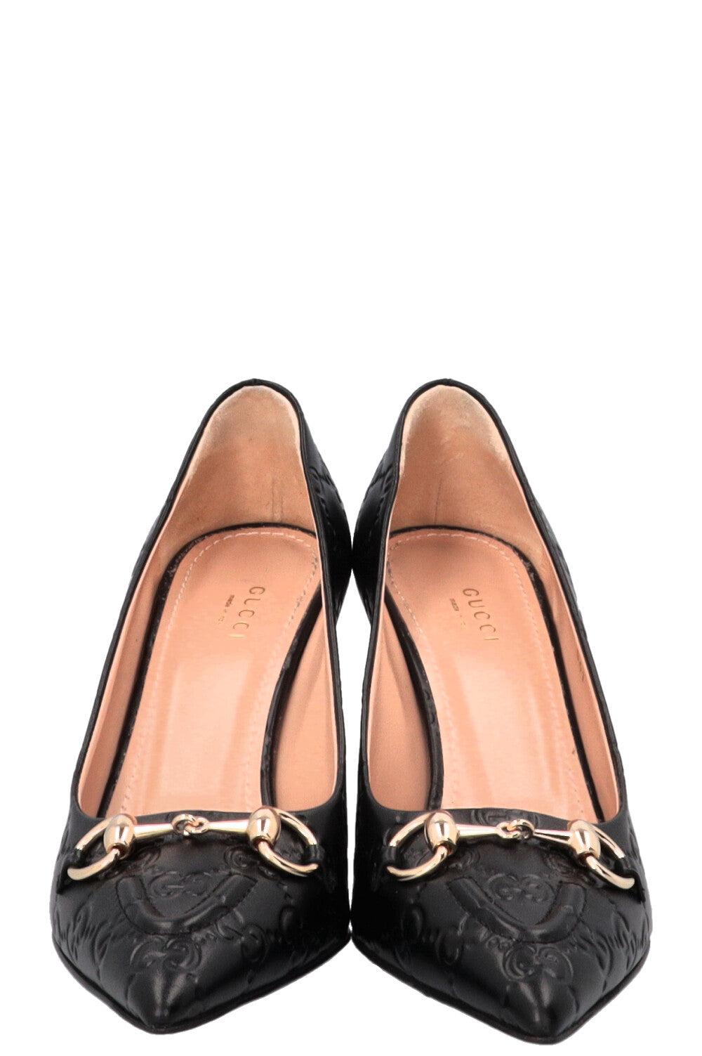 GUCCI GG Erin Pumps Leather Black