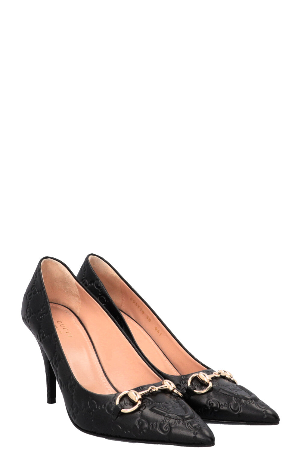 GUCCI GG Erin Pumps Leather Black