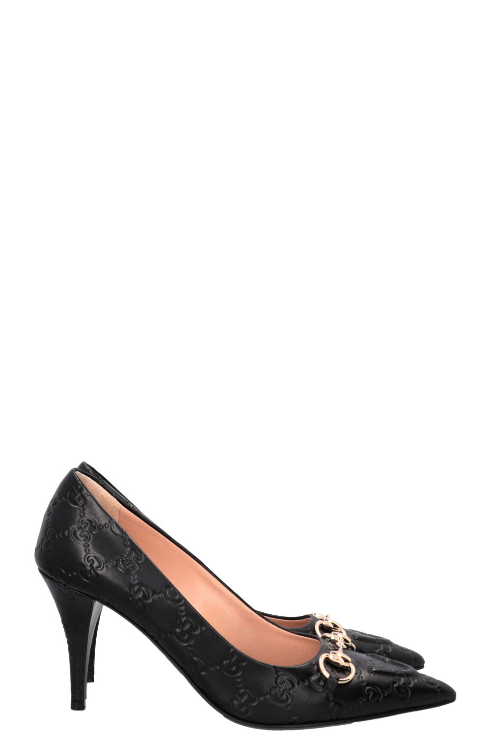 GUCCI GG Erin Pumps Leather Black