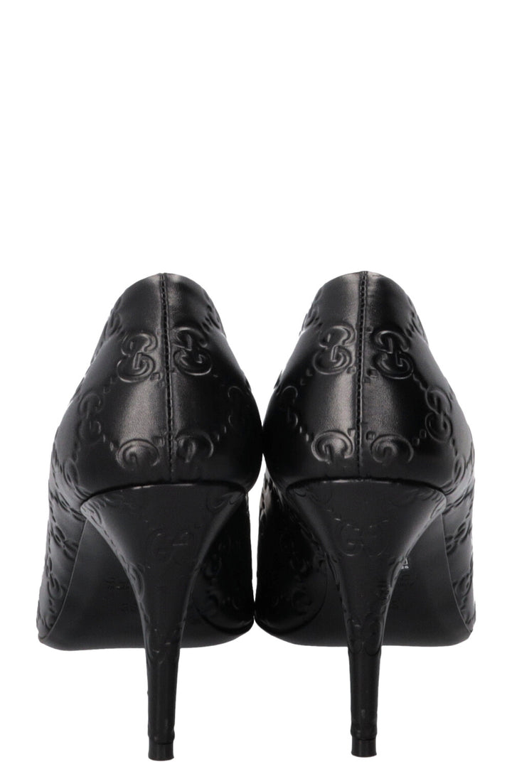 GUCCI GG Erin Pumps Leather Black