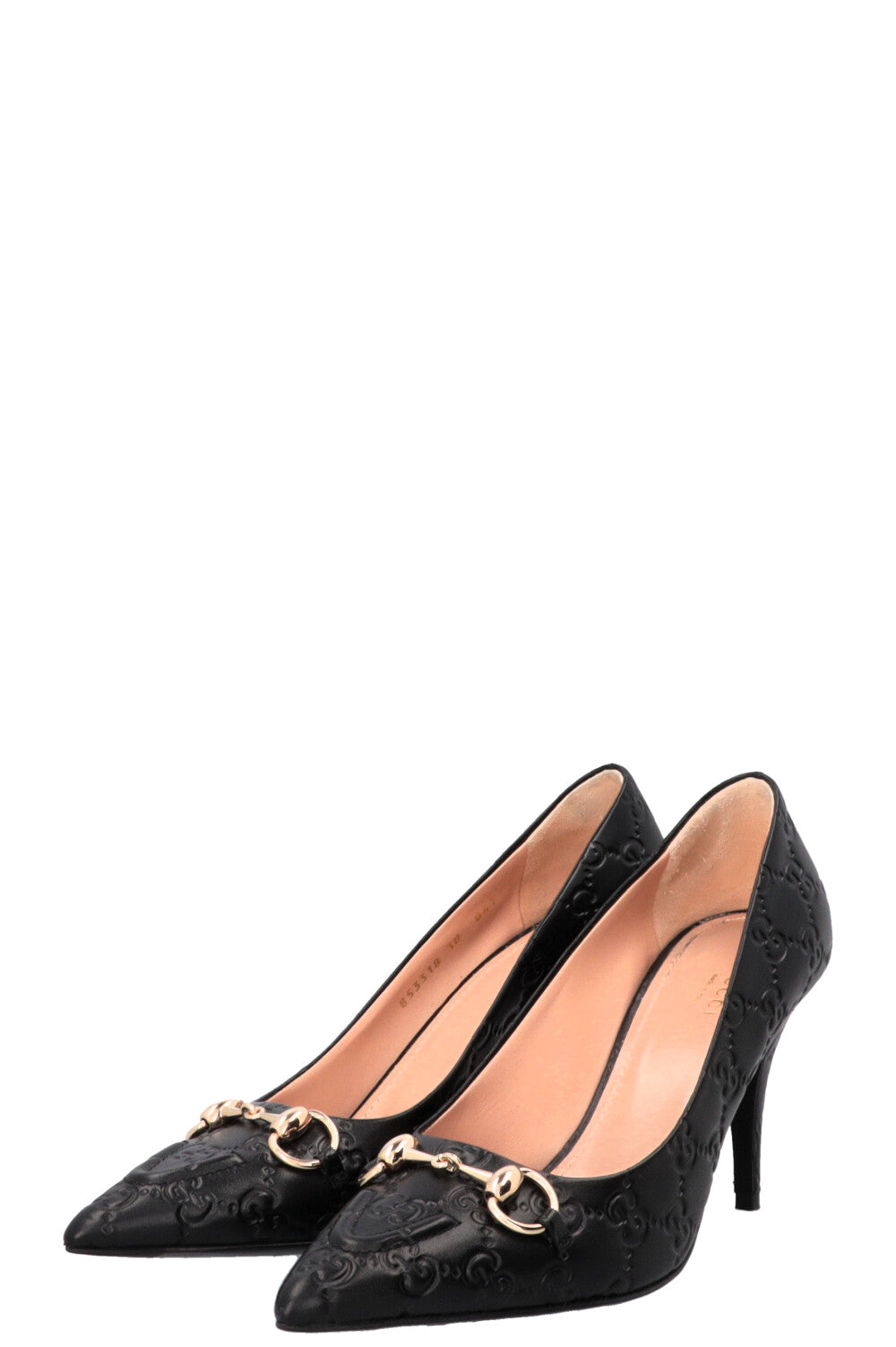 GUCCI GG Erin Pumps Leather Black