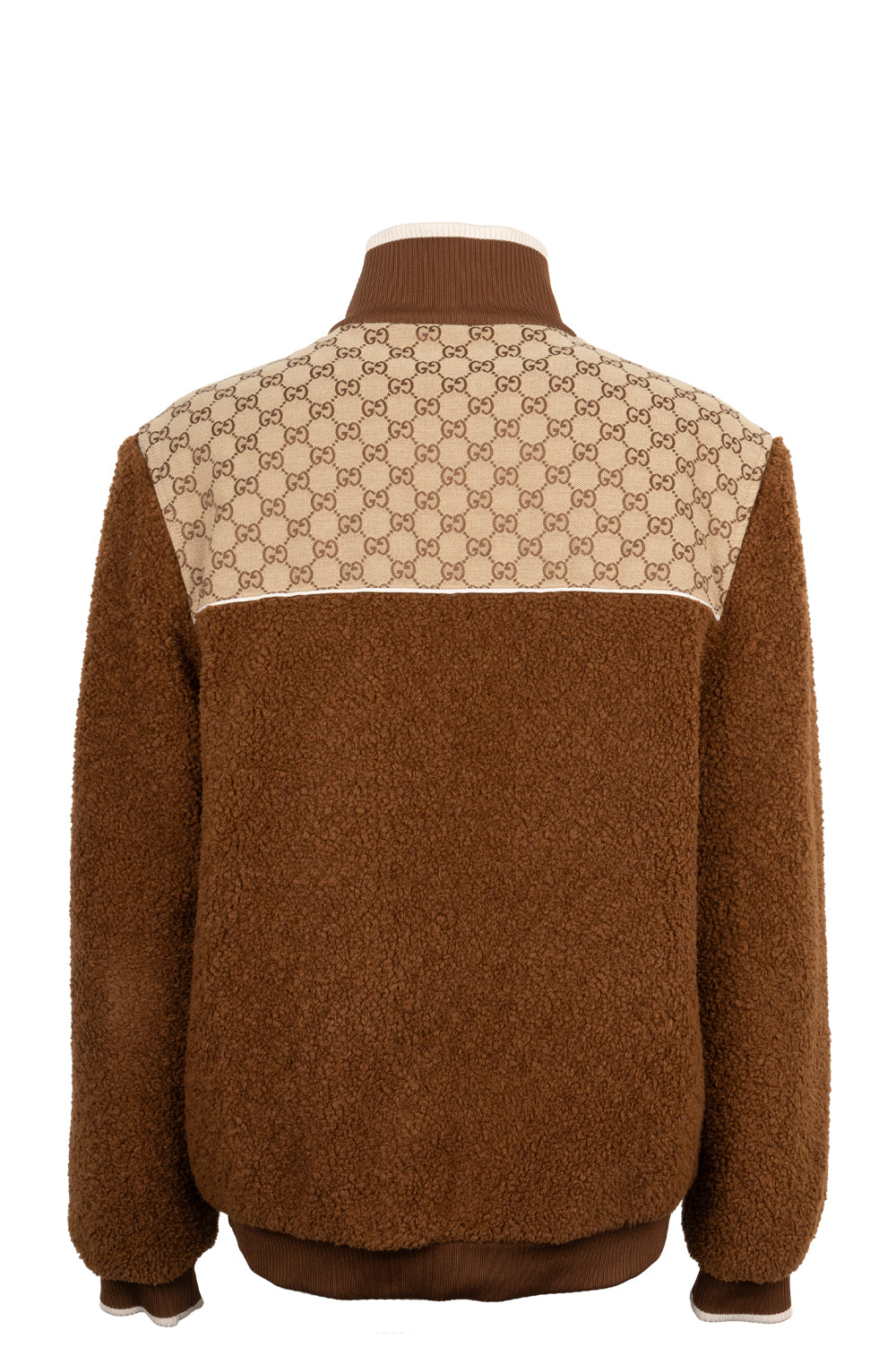 Veste polaire GUCCI GG marron
