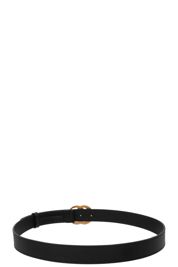 GUCCI GG Marmont Gürtel Leder Schwarz