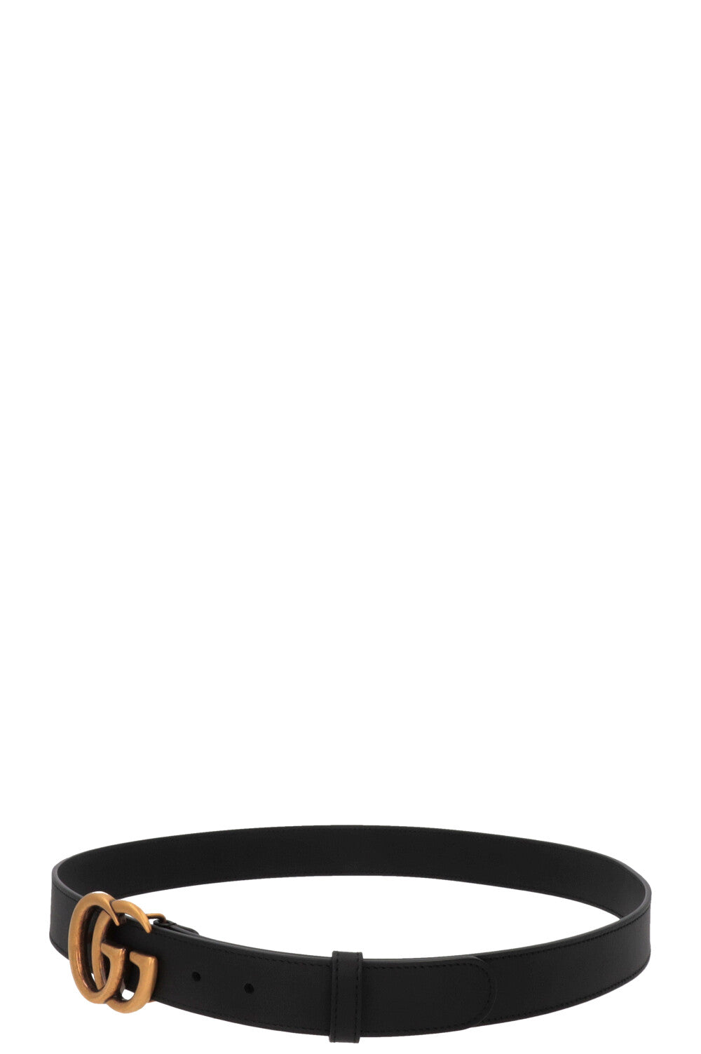 GUCCI GG Marmont Gürtel Leder Schwarz