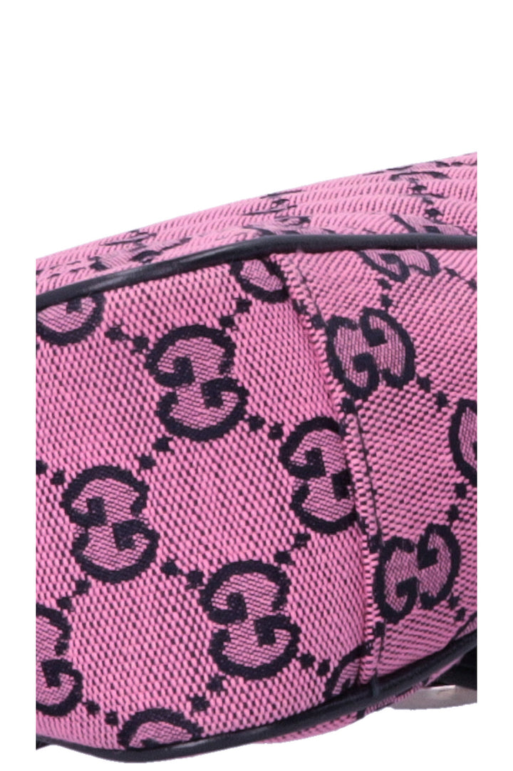 GUCCI Sac porté épaule moyen GG Marmont Toile Rose