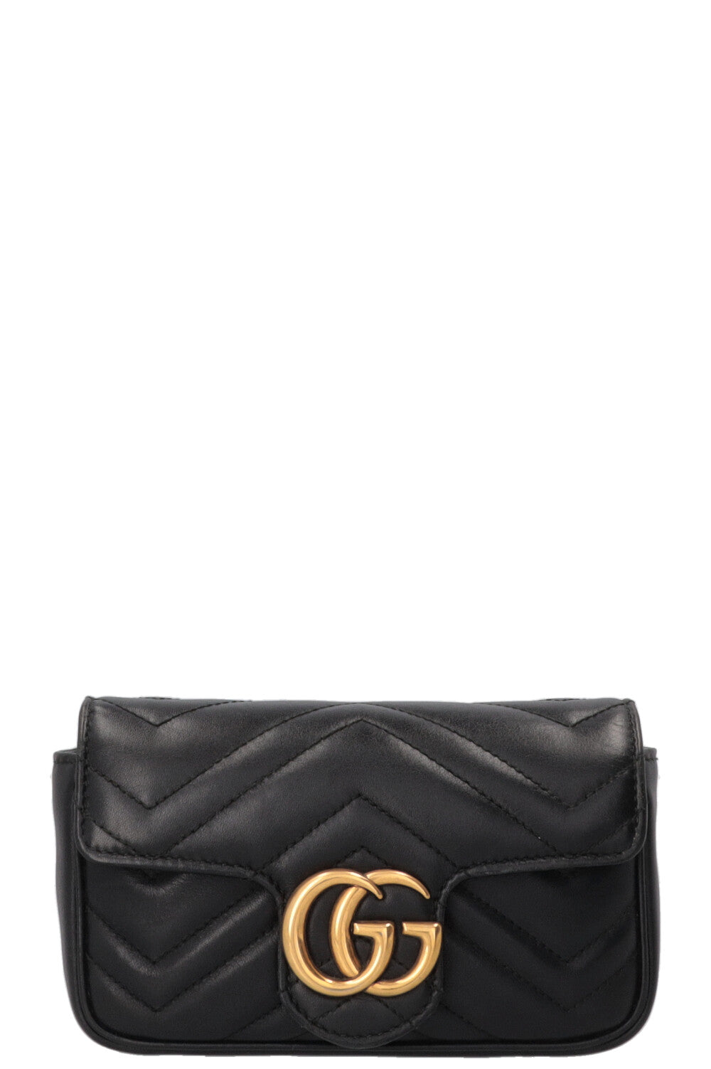 Sac bandoulière mini GUCCI GG Marmont noir