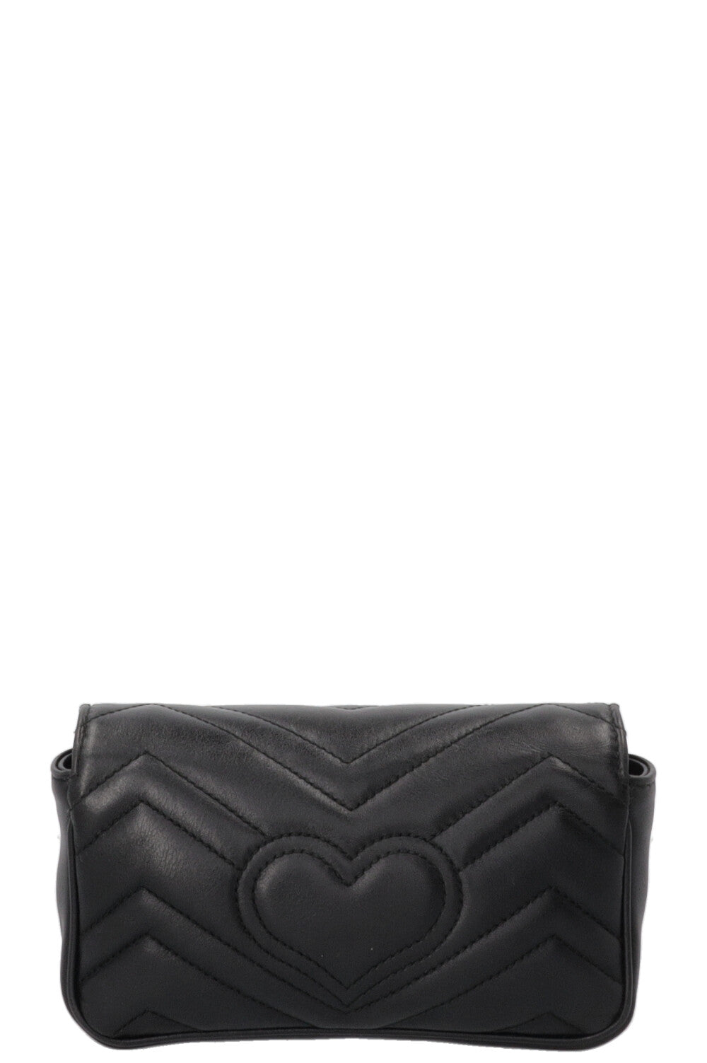 Sac bandoulière mini GUCCI GG Marmont noir