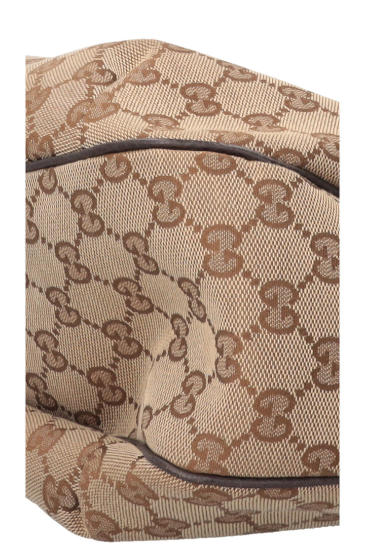 GUCCI GG New Ladies Bag Large Brown