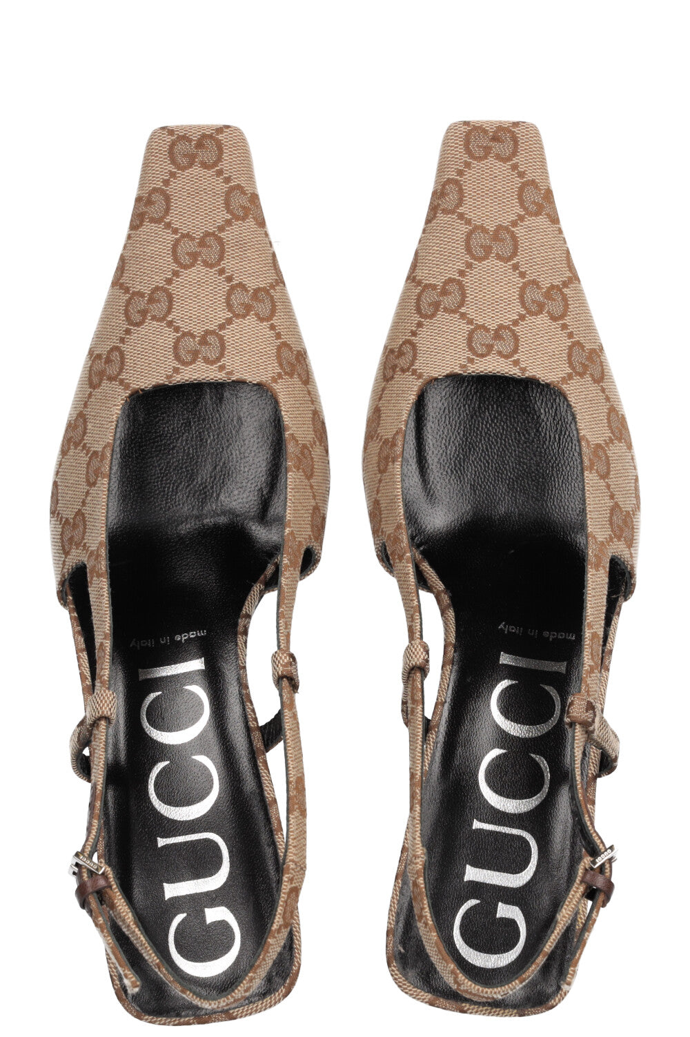 GUCCI GG Slingback Heels