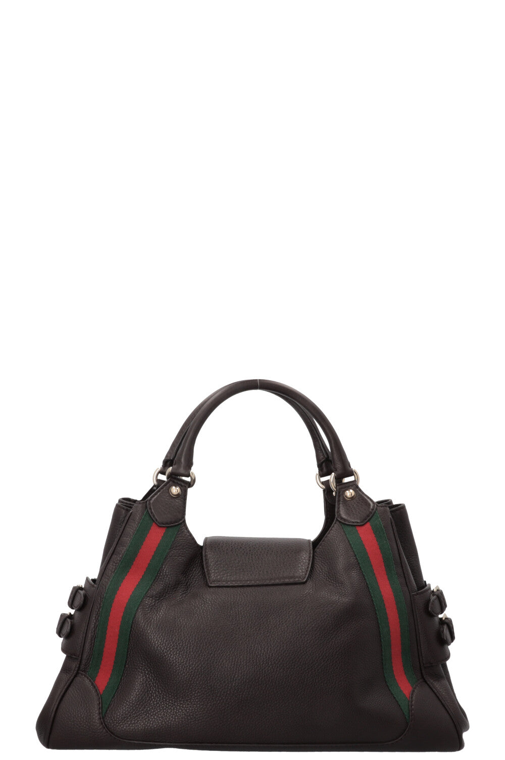 GUCCI Heritage Web Shoulder Bag Brown