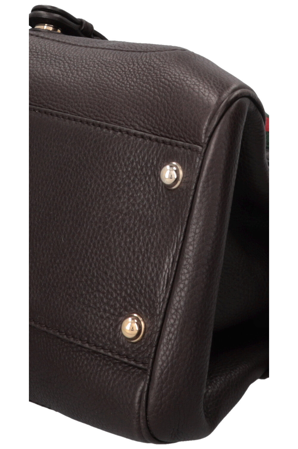 GUCCI Heritage Web Shoulder Bag Brown