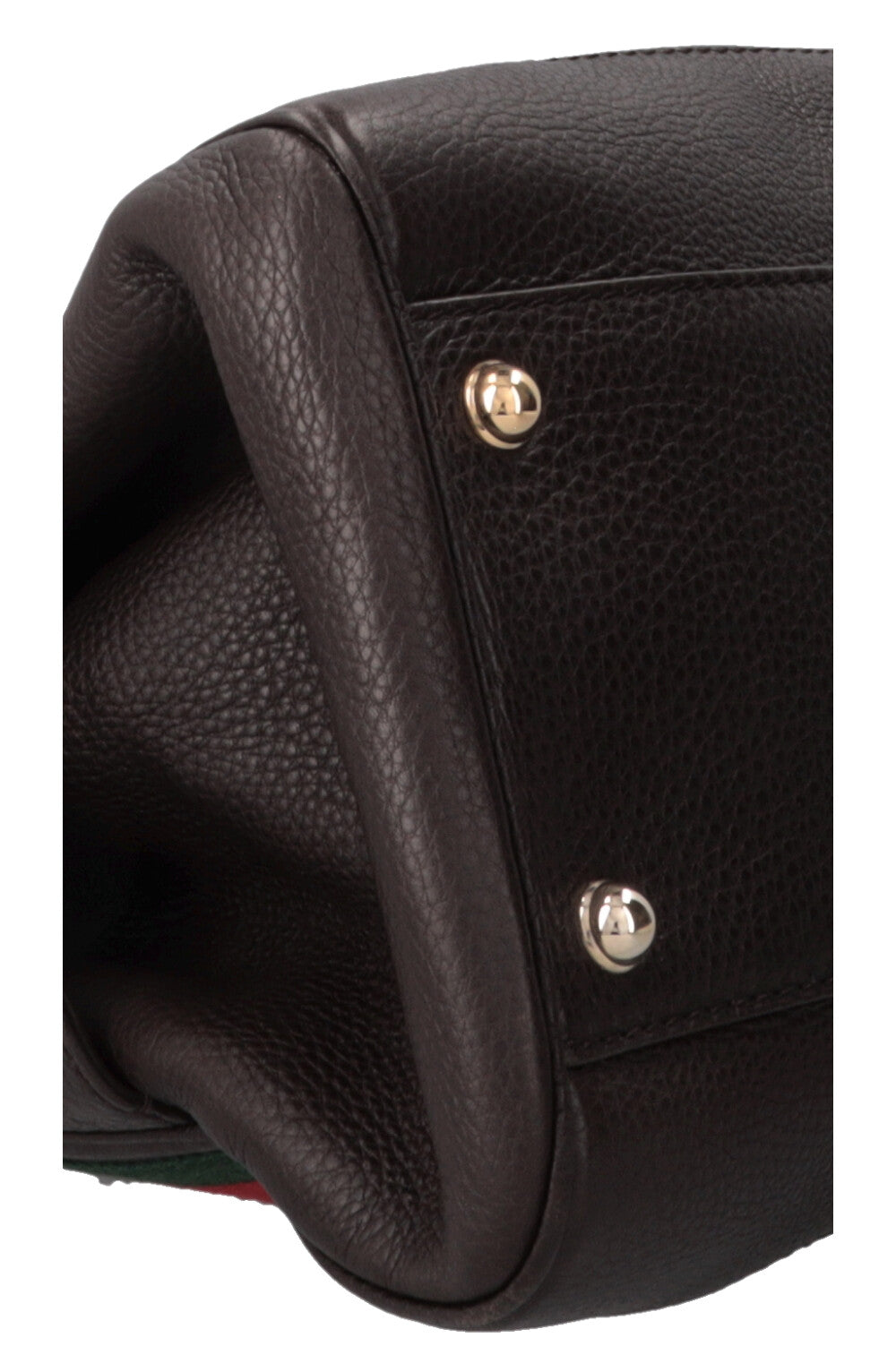 GUCCI Heritage Web Shoulder Bag Brown