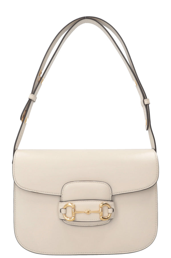 GUCCI Horsebit 1955 Medium Leather White