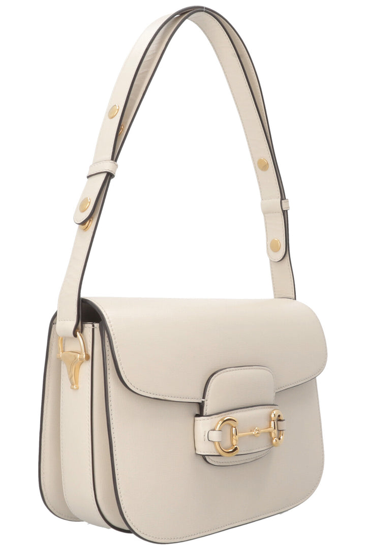 GUCCI Horsebit 1955 Medium Leather White