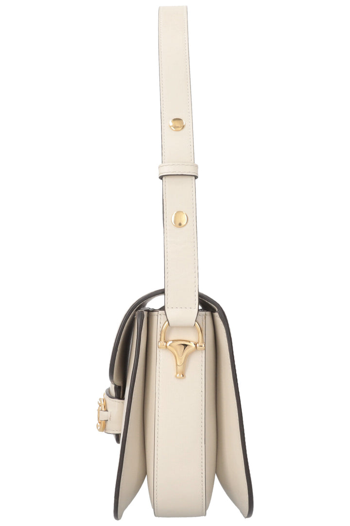 GUCCI Horsebit 1955 Medium Leather White