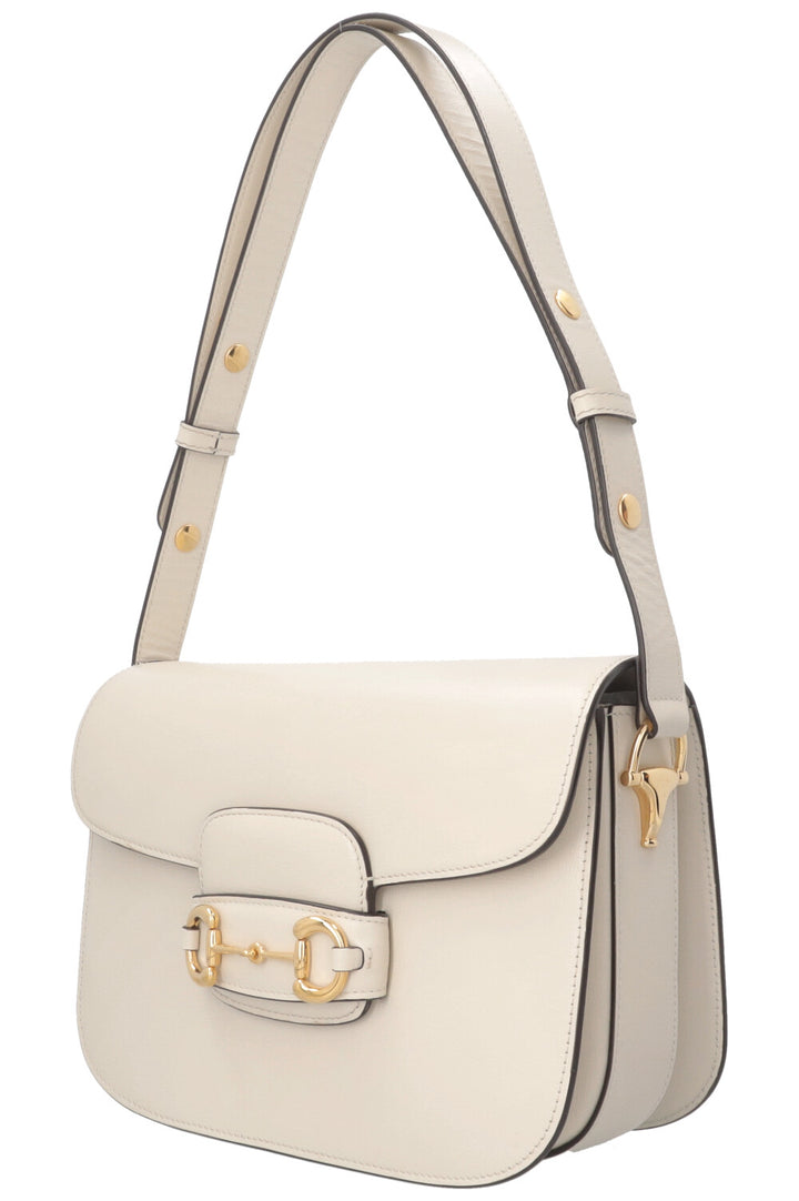 GUCCI Horsebit 1955 Medium Leather White