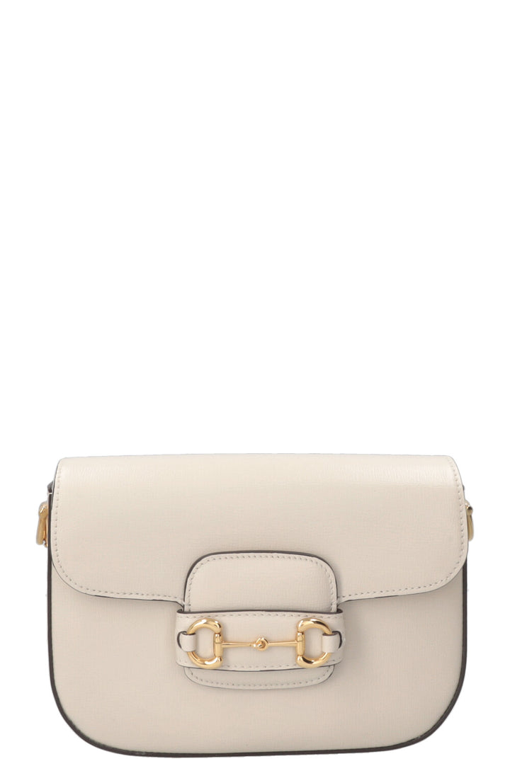 GUCCI Horsebit 1955 Small White