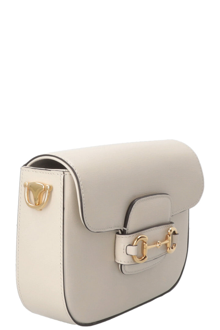 GUCCI Horsebit 1955 Small White