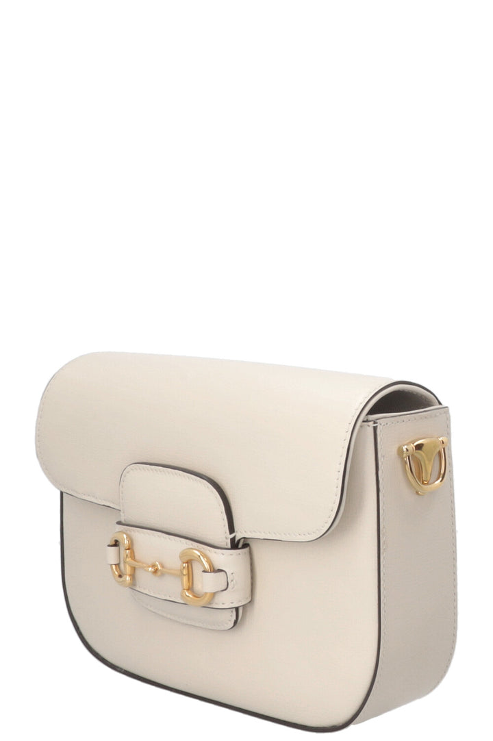 GUCCI Horsebit 1955 Small White