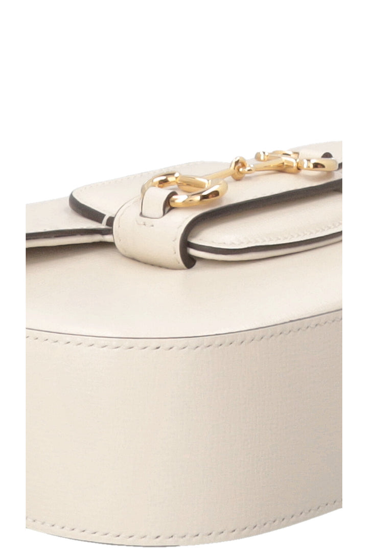 GUCCI Horsebit 1955 Small White