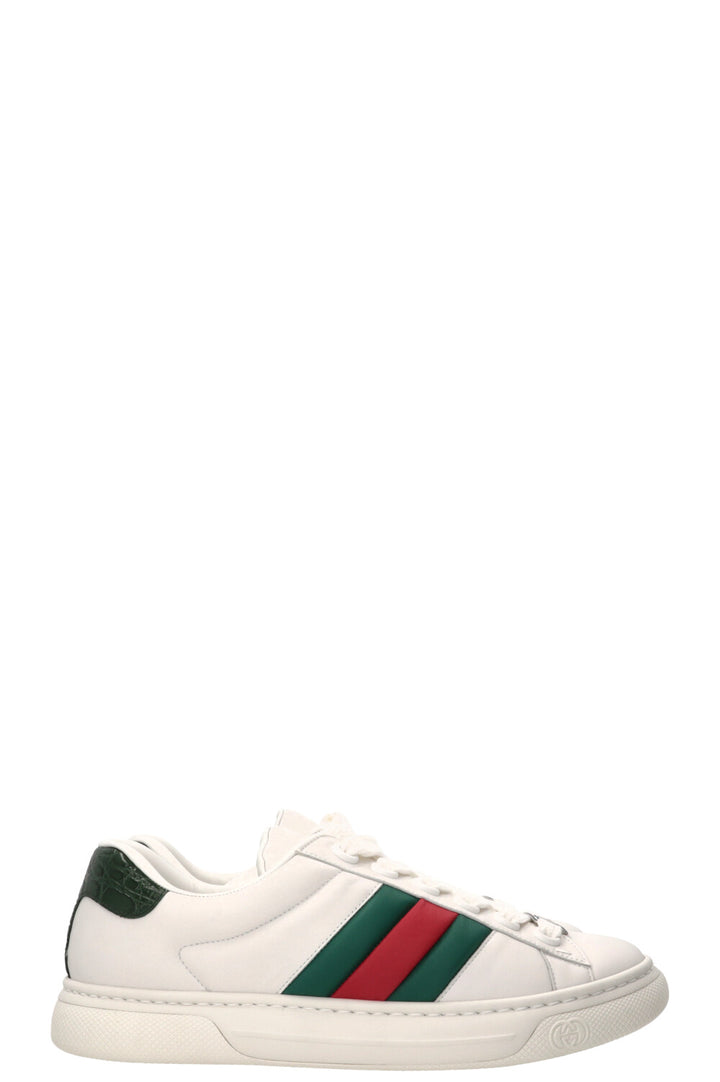 GUCCI Hyper Ace Sneaker White Green Red