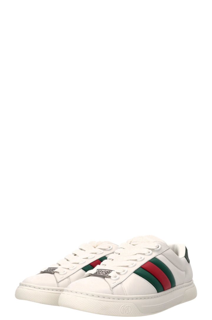 GUCCI Hyper Ace Sneaker White Green Red