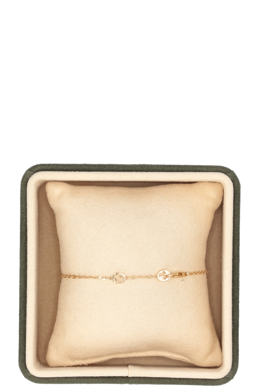 Bracelet Gucci Interlocking en or jaune 18 carats orange