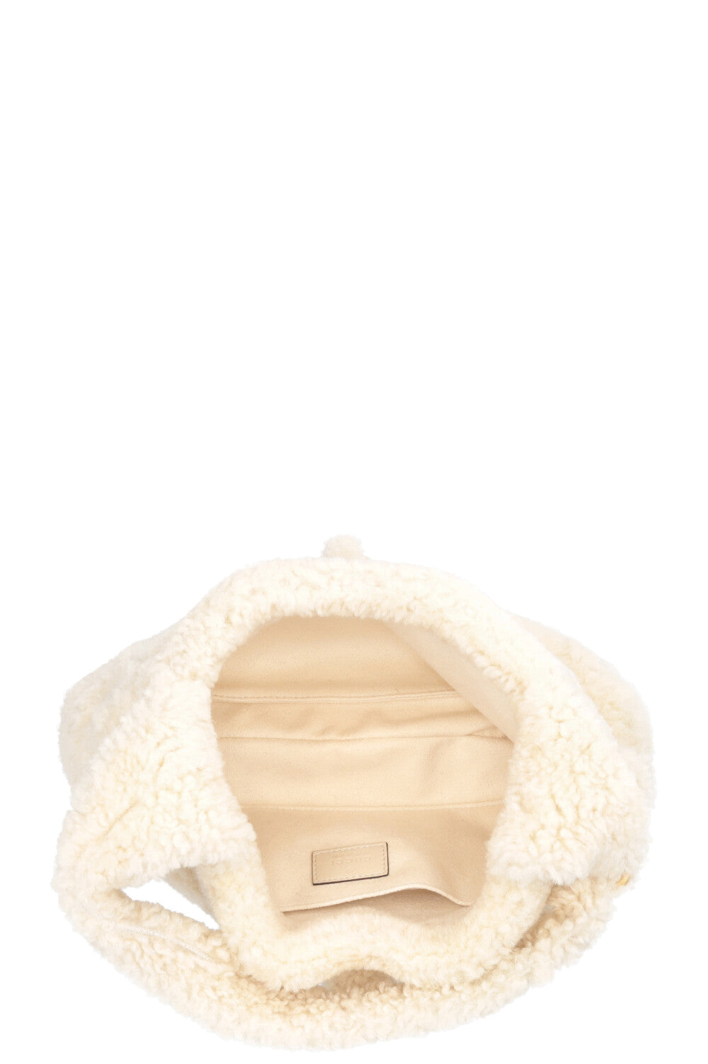 GUCCI Jackie 1961 Small en peau lainée beige