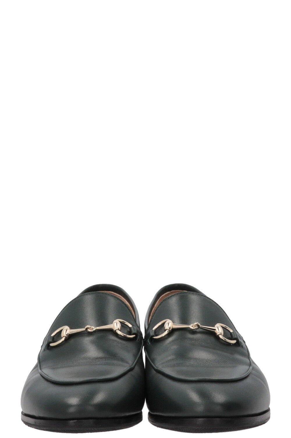 Mocassin GUCCI Jordaan en cuir vert