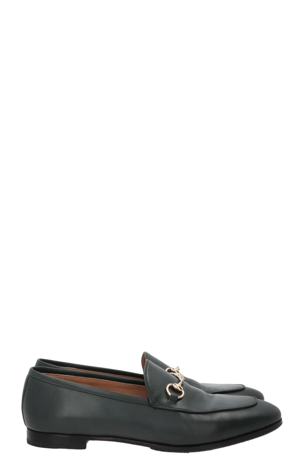 Mocassin GUCCI Jordaan en cuir vert