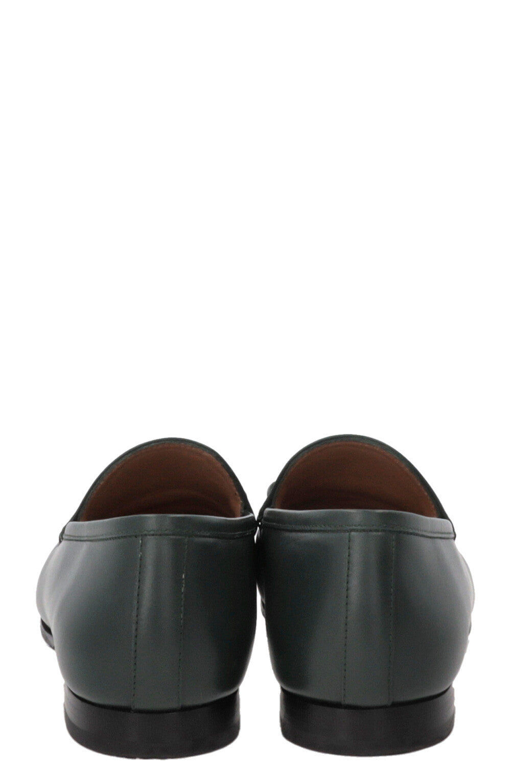 Mocassin GUCCI Jordaan en cuir vert