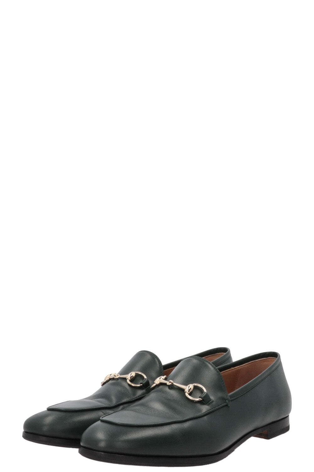Mocassin GUCCI Jordaan en cuir vert