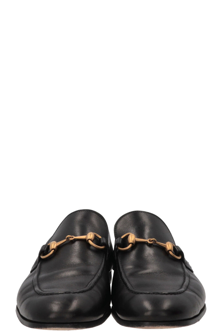 GUCCI Jordaan Loafers Leather Black