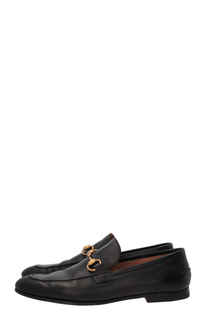 GUCCI Jordaan Loafers Leather Black