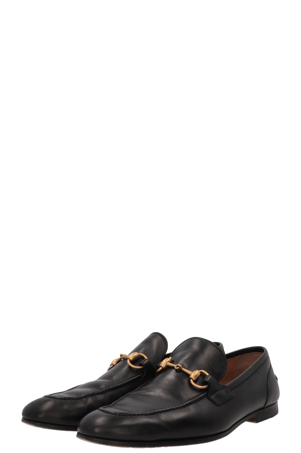 GUCCI Jordaan Loafers Leather Black