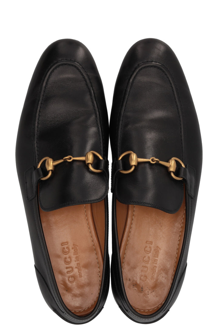 GUCCI Jordaan Loafers Leather Black