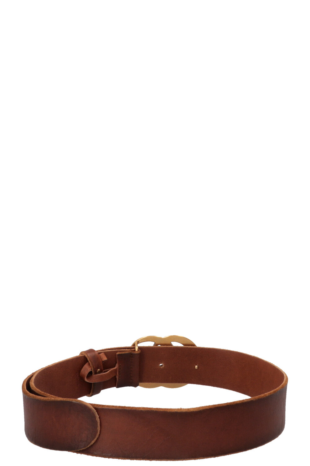 GUCCI Marmont Belt Brown
